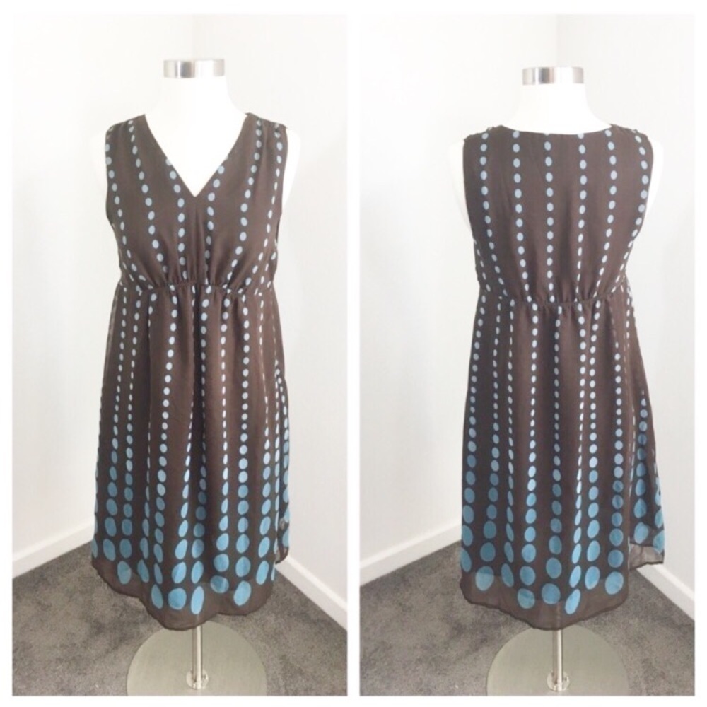 Apt. 9 dot printed dress